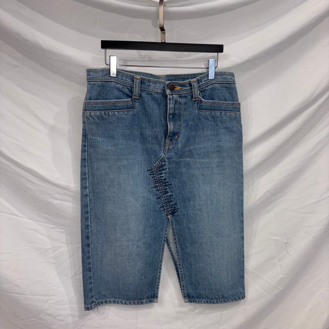 히스테릭 글래머 데님 미디 스커트 상품이미지1