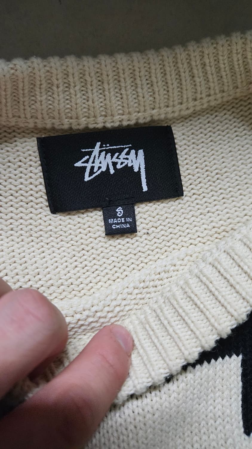 스투시 컬리S 니트 상품이미지3