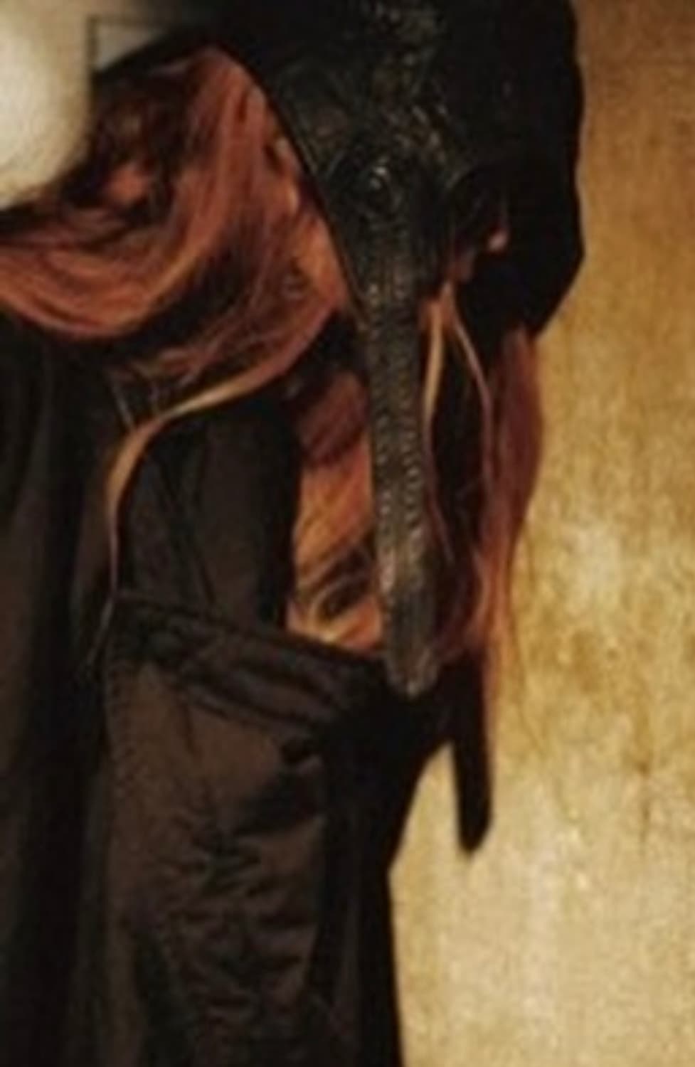 Julius 08fw leather trimmed draped coat 상품이미지5