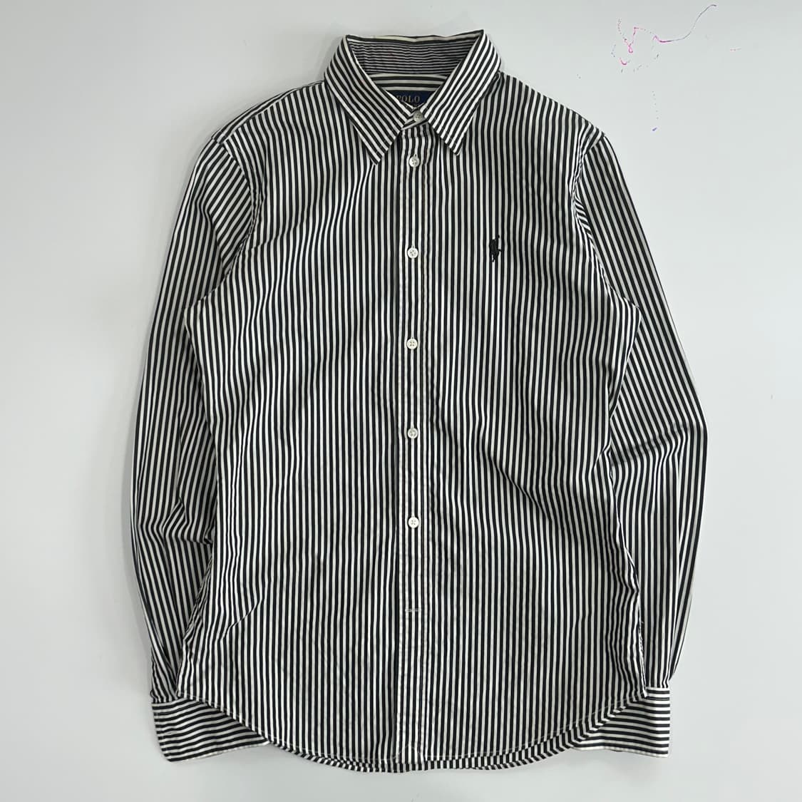 Polo 폴로 블랙포니 블랙 스트라이프 셔츠 상품이미지3