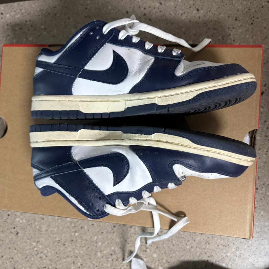 덩크로우 미드나잇 네이비 230사이즈 판매합니다 상품이미지6