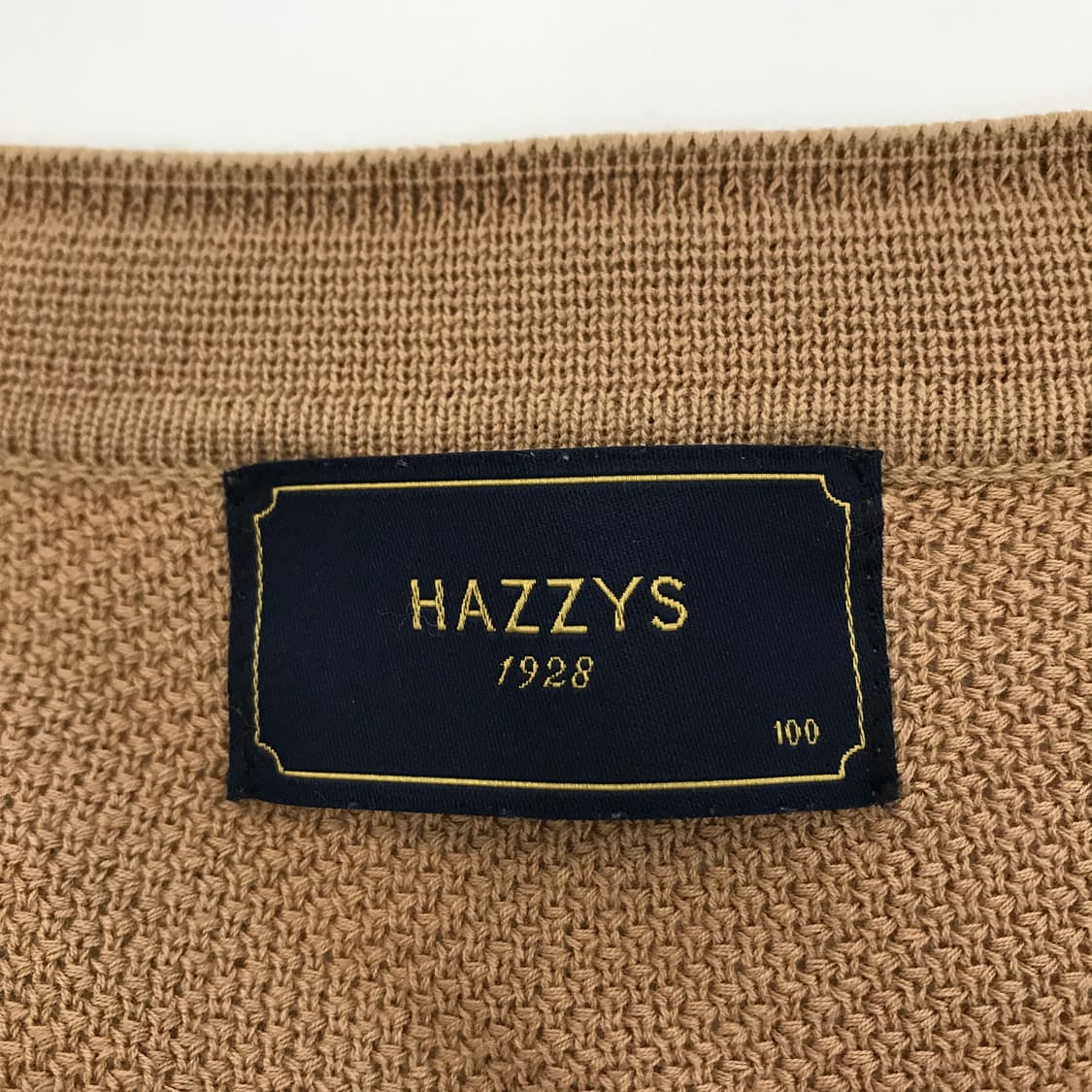 헤지스 카멜 울 가디건 [100사이즈] 상품이미지5