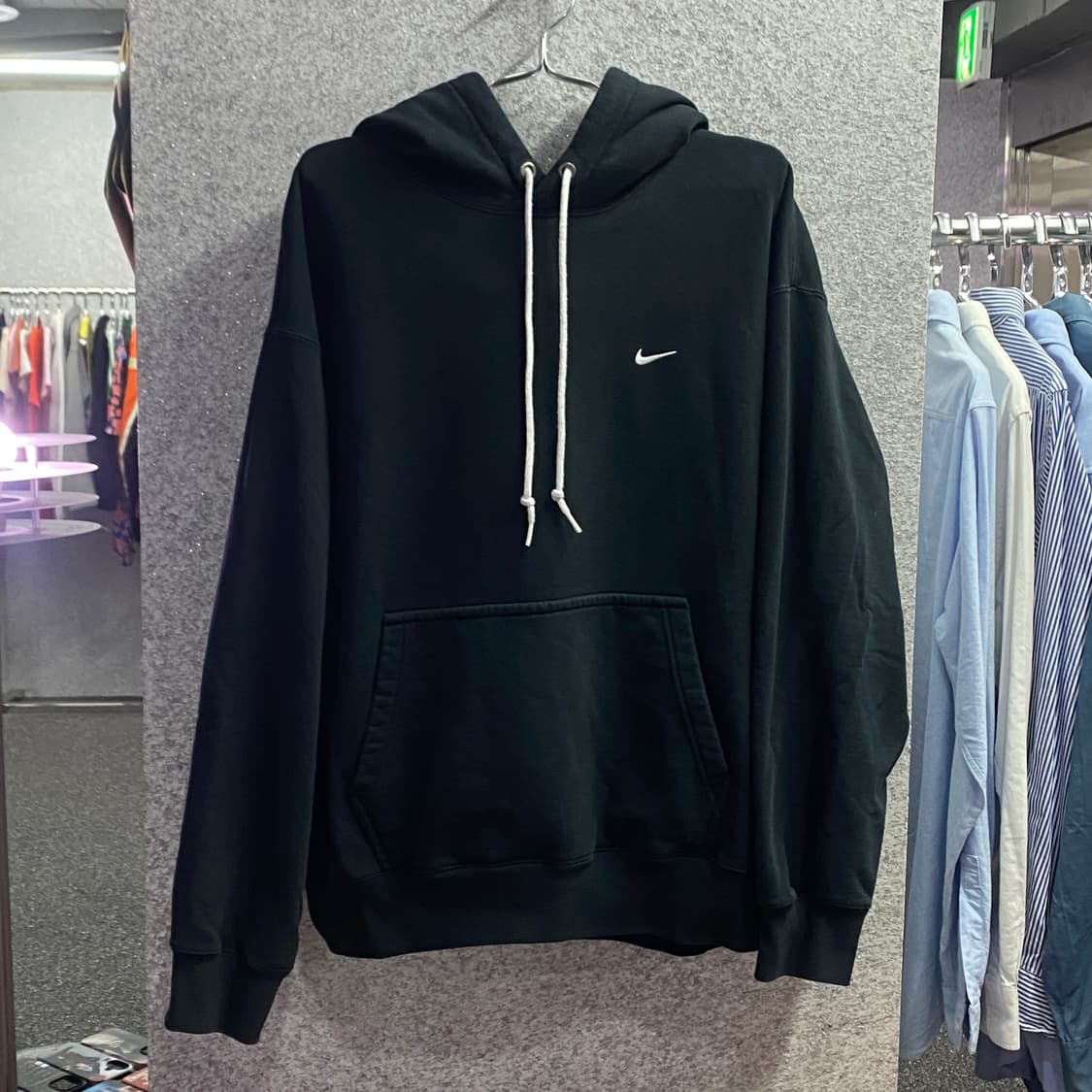 나이키 스우시 Nrg 블랙 후드 티 B3036 상품이미지2