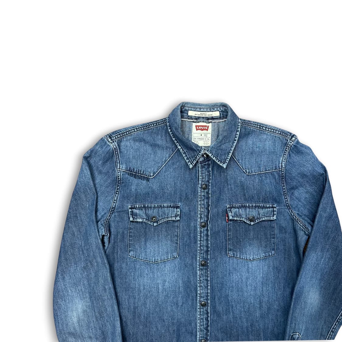 리바이스 웨스턴 데님 셔츠 상품이미지2