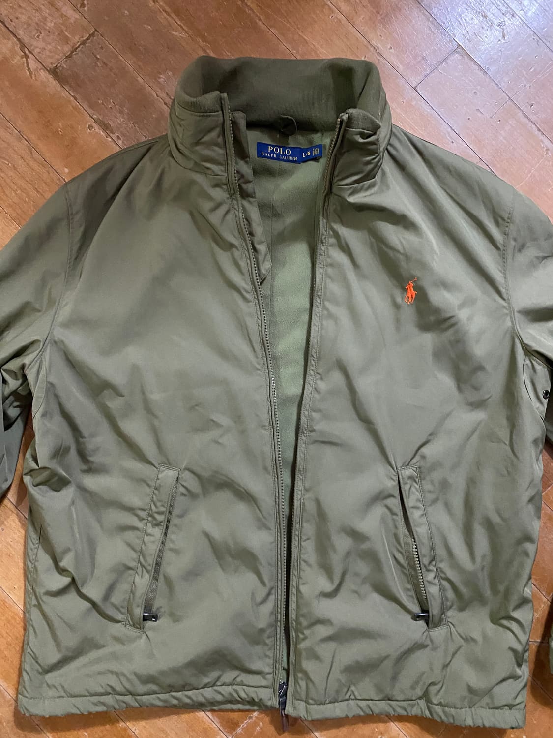 폴로 랄프로렌 남성 올리브 그린 자켓 L/G (105) 상품이미지1