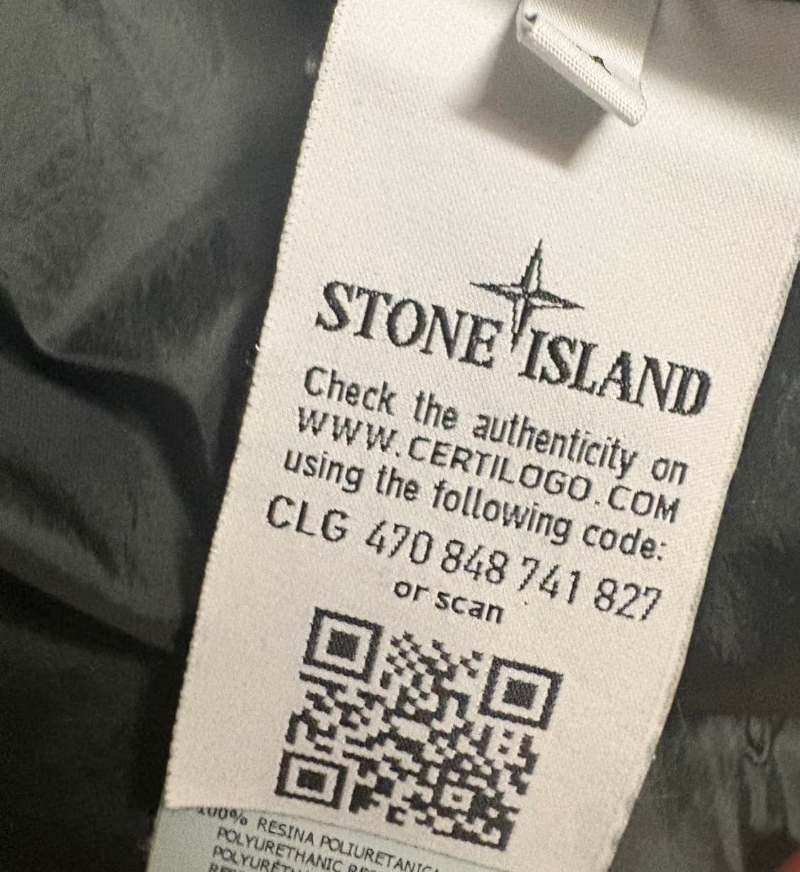 스톤아일랜드 가먼트다잉 크링클랩스 패딩 카키 상품이미지6