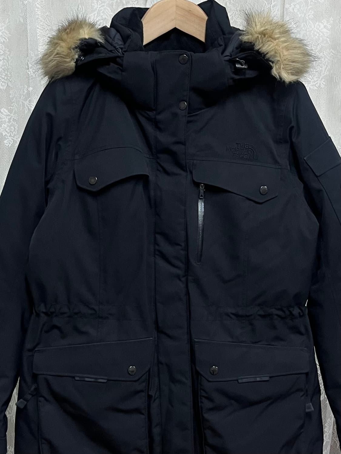 90) 노스페이스 여성 맥머도 2 구스다운 파카 블랙 상품이미지4