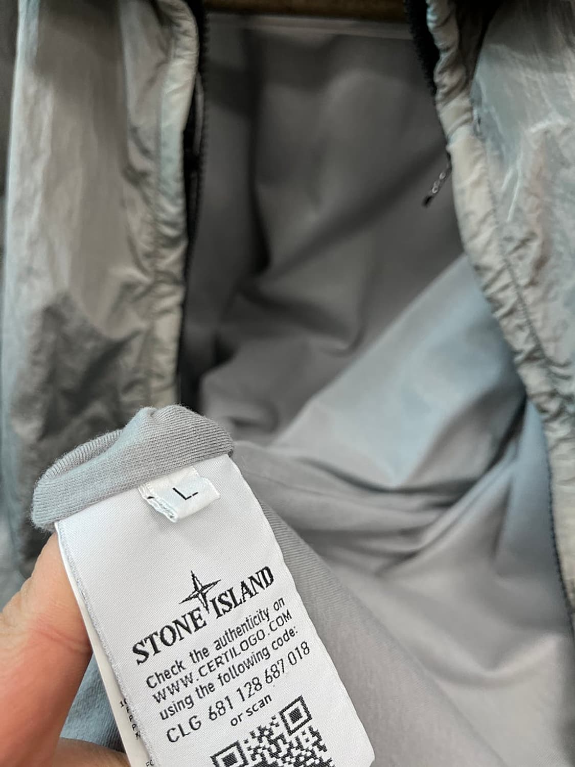 100) 스톤아일랜드 나일론 메탈셔츠 상품이미지9