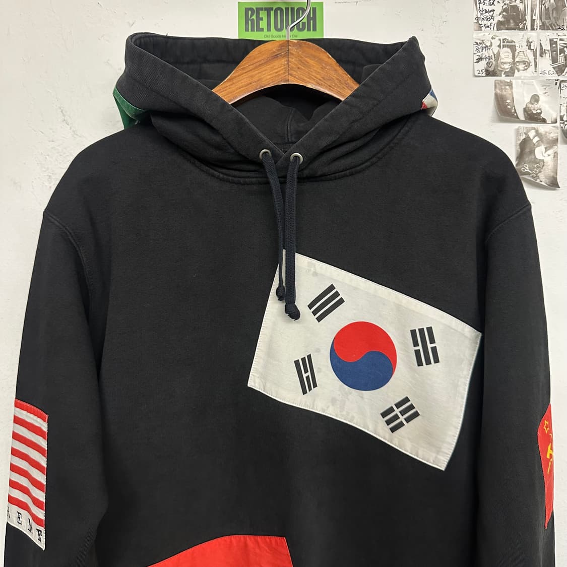 2013FW 슈프림 만국기 후드 상품이미지2