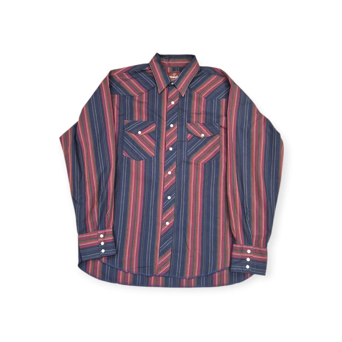 랭글러 펄 스냅 스트라이프 셔츠 상품이미지1