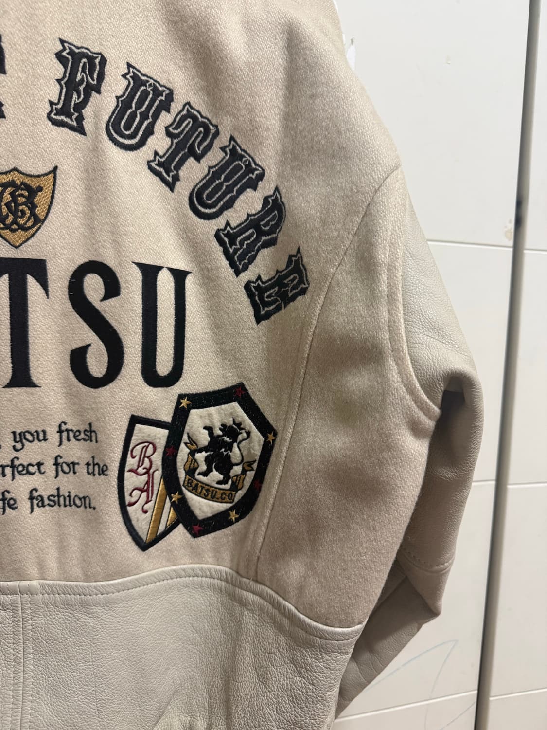 batsu 올드스쿨 바시티자켓   상품이미지9