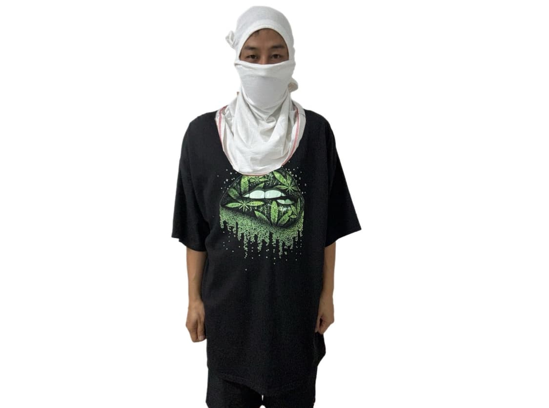 빈티지 마리x나 립스 프린트 2XL 빈팔티 상품이미지1
