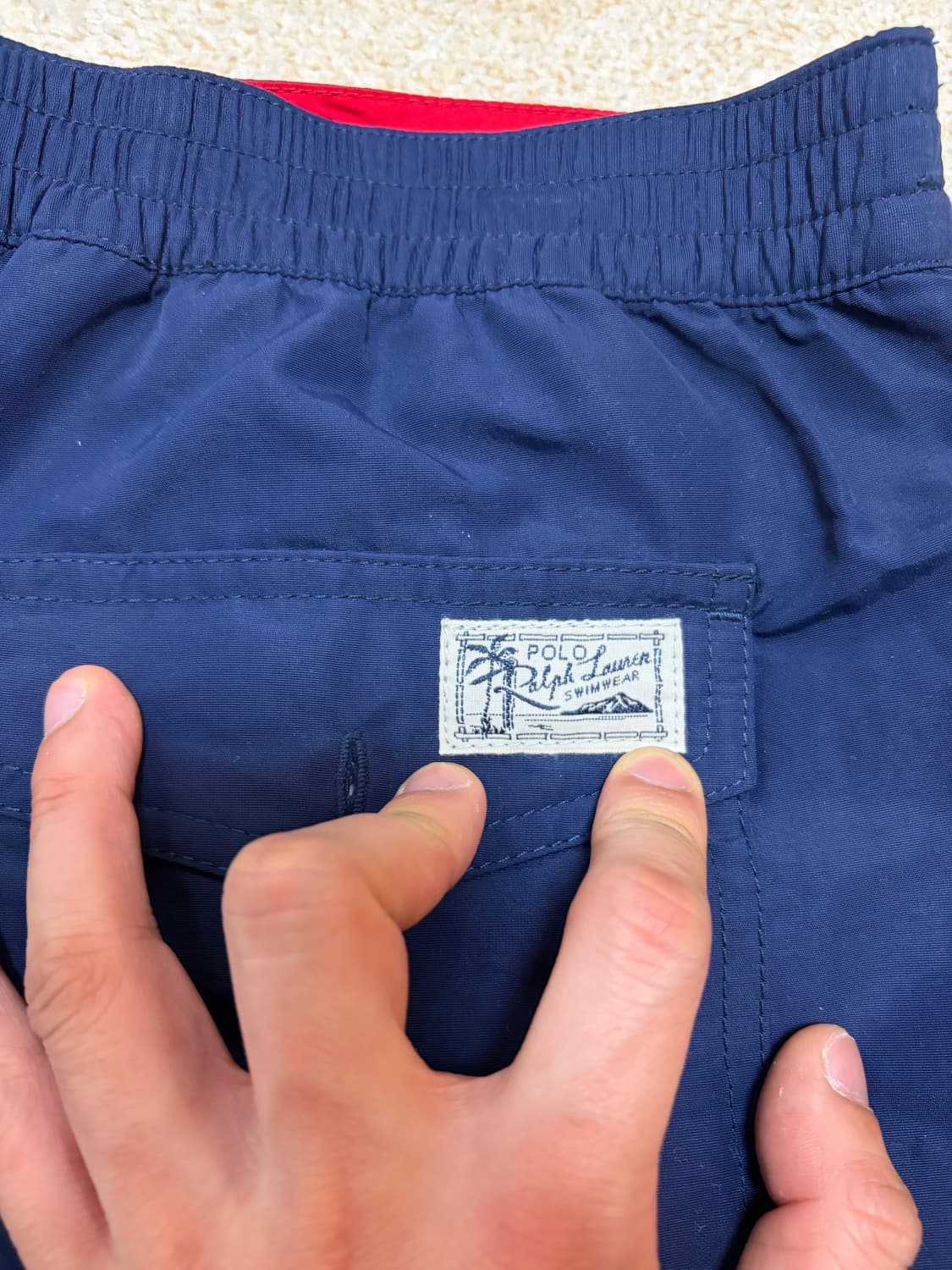 L) 폴로 랄프로렌 빅포니 스윔팬츠 반바지 택달린 새상품 상품이미지7