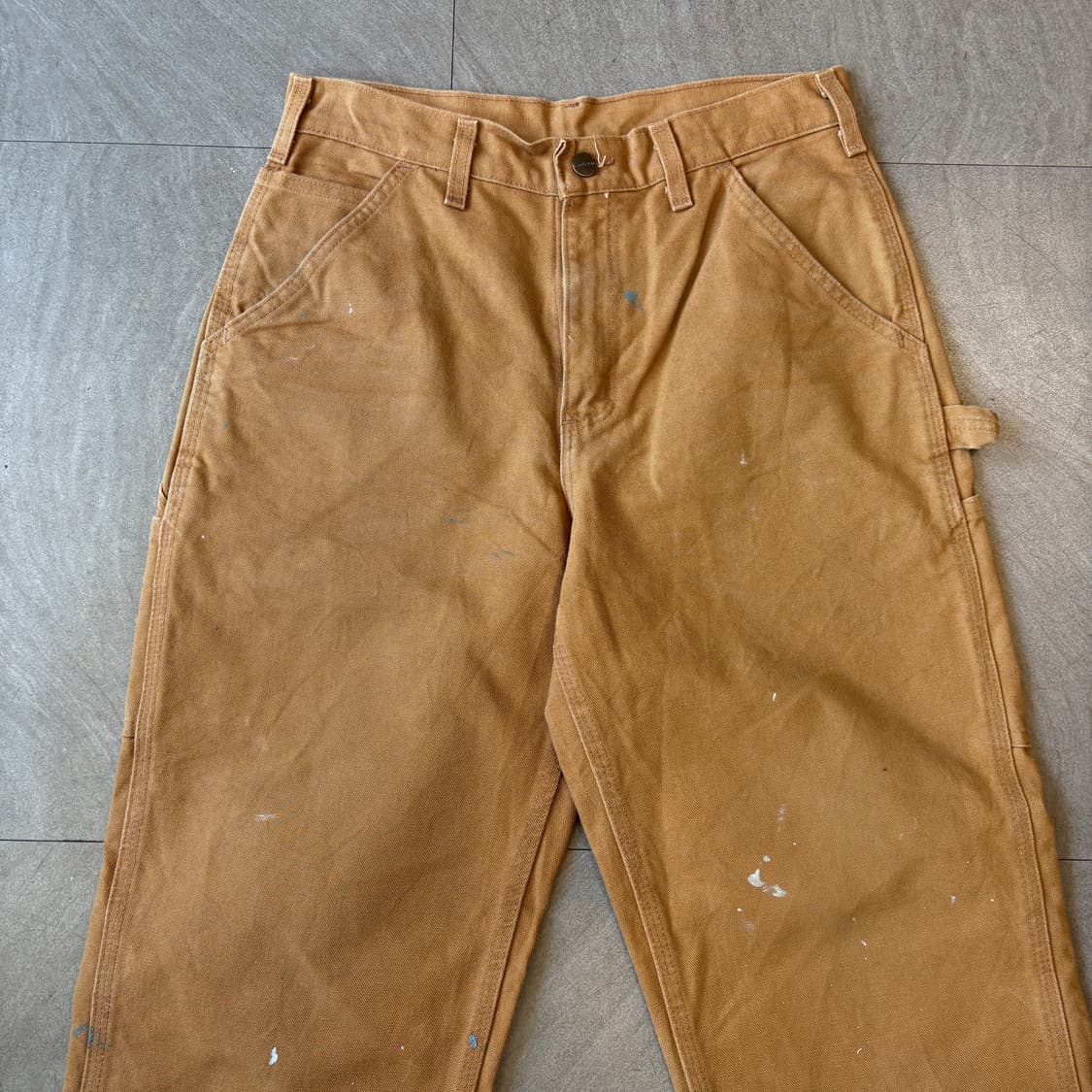 칼하트 정품 오리지널 브라운 카펜터 팬츠  상품이미지7