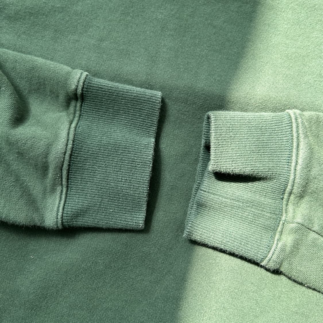 스투시 베이직 그린 맨투맨 상품이미지5