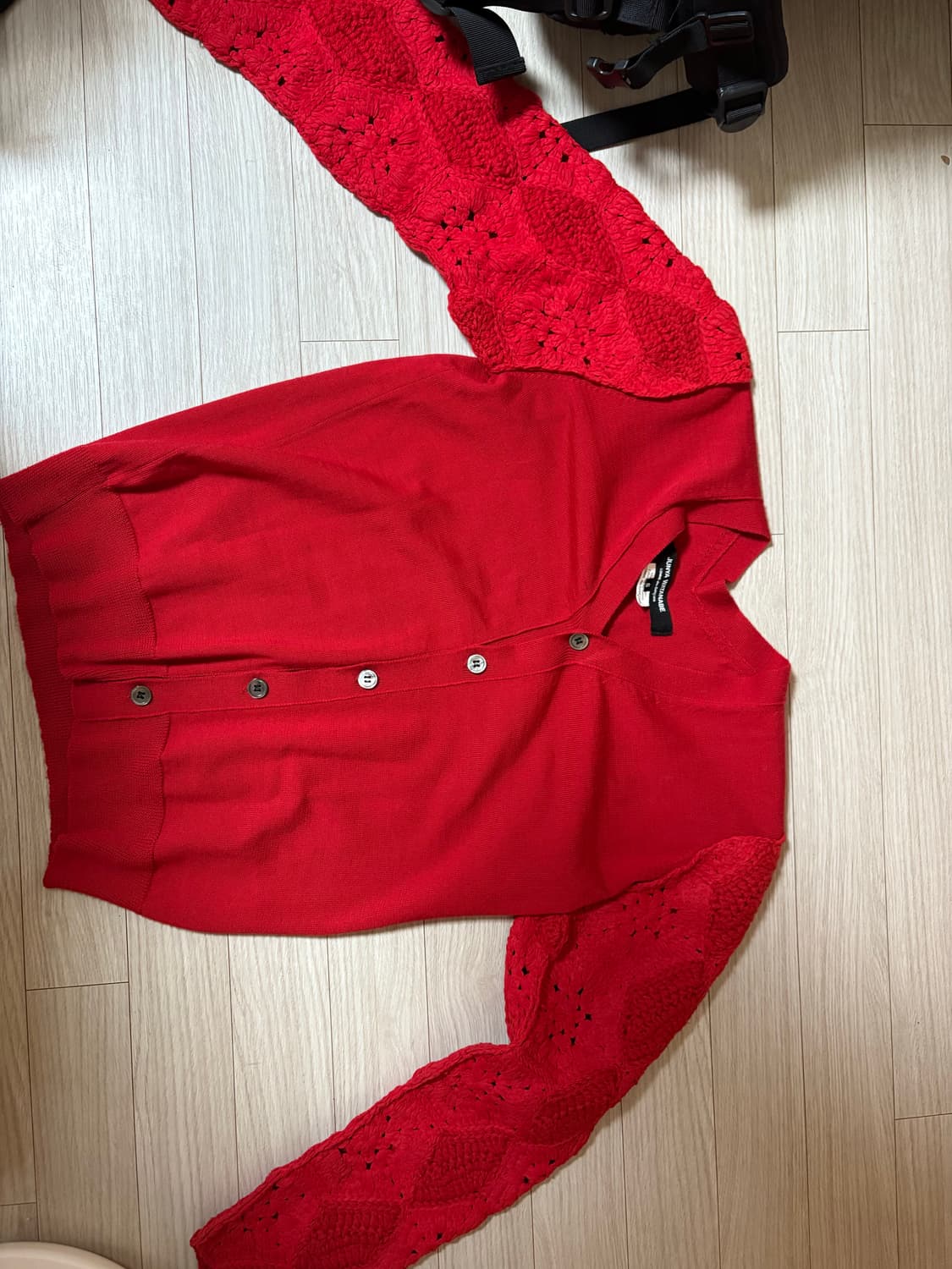 준야와타나베 꼼데르가르송 가디건 상품이미지2