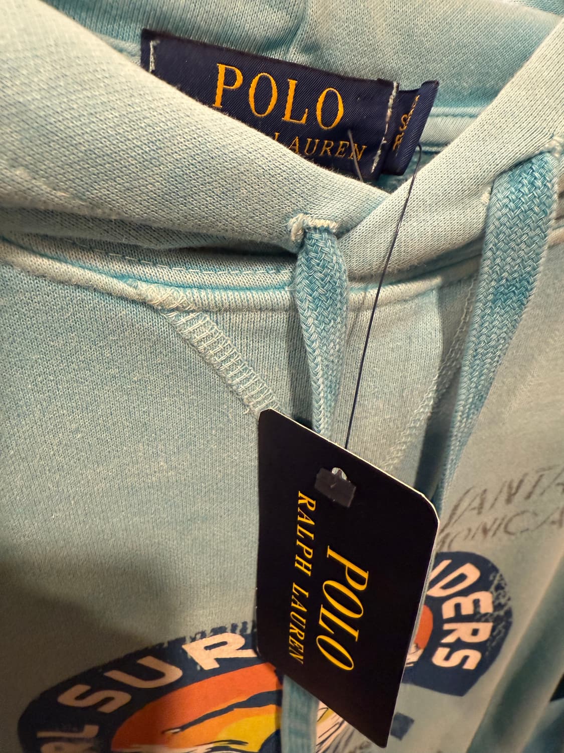 폴로 랄프로렌 서프 라이더 프린팅 맨투맨 민트 상품이미지3