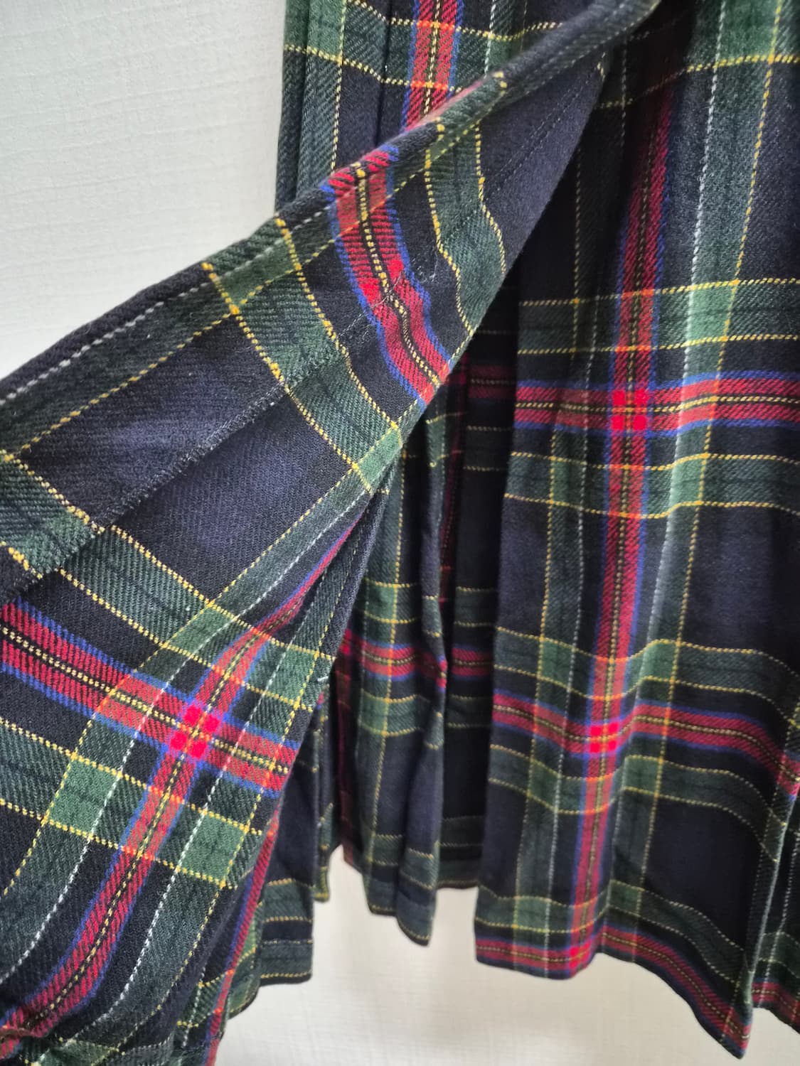 28) SPORTS CRAFT 울 체크 스커트 팝니다 상품이미지3