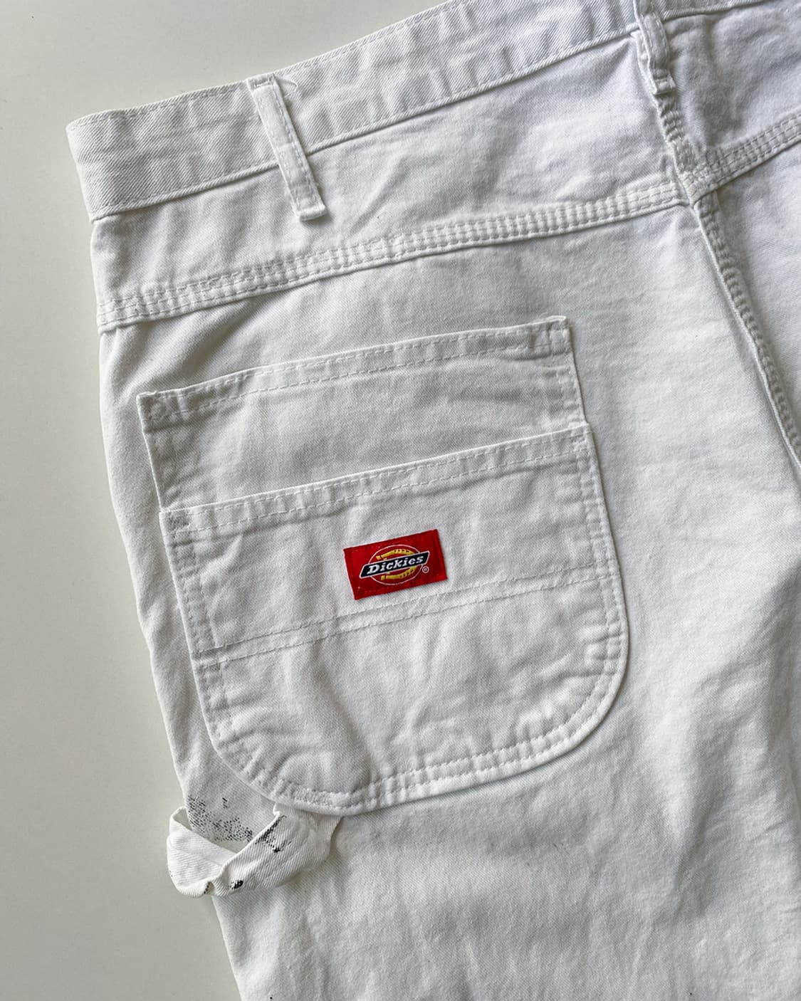 디키즈 더블니 화이트 카펜터 페인터 워크 팬츠 상품이미지9