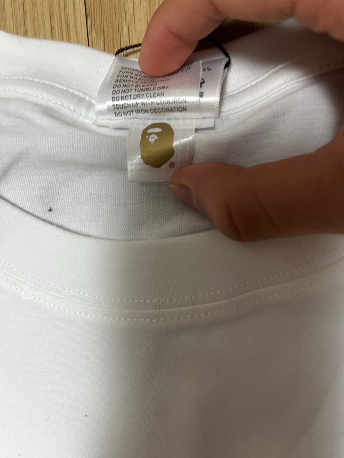 베이프 카모 반팔티 (새상품)  L 상품이미지2