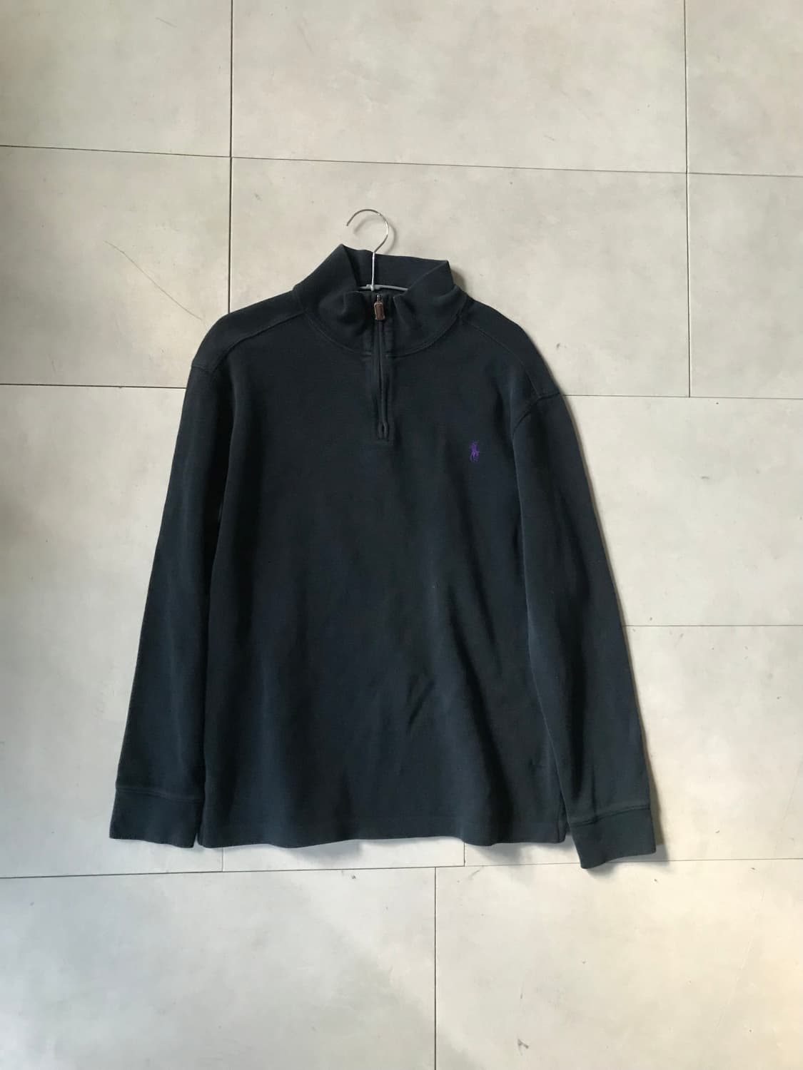 폴로 딥네이비 반집업 상품이미지5