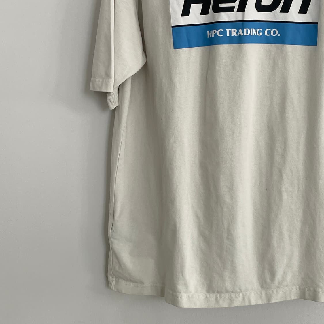 헤론 프레스톤 M,105오버핏 이글 트레이딩 오버핏 화이트 반팔 티셔츠 상품이미지6