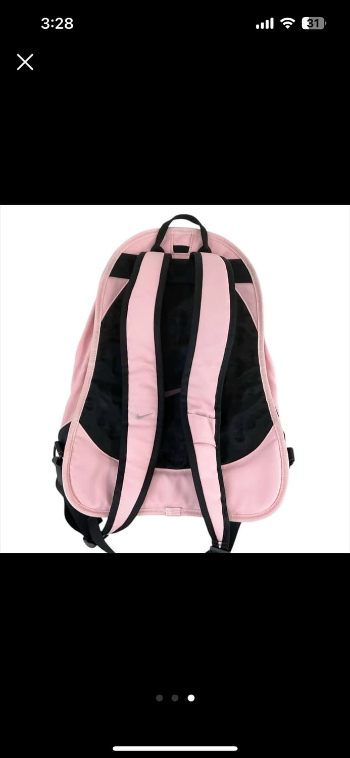 나이키 Y2K 핑크 백팩 상품이미지3