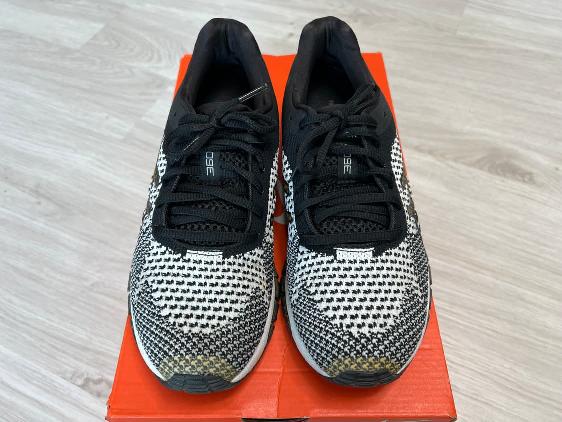 [240] 아식스(W) 젤 퀀텀 360 니트 블랙/화이트 상품이미지4