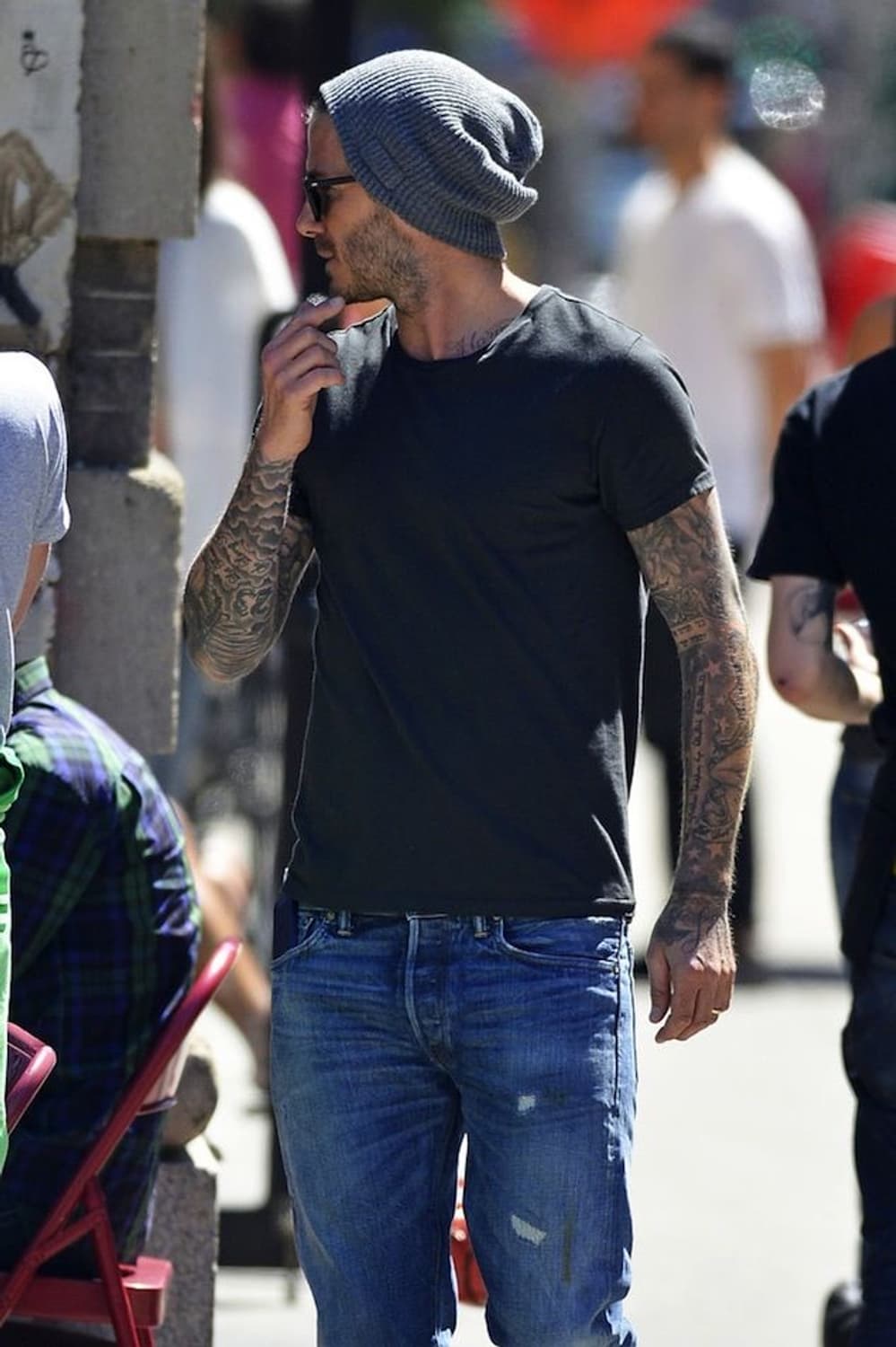 [S]RRL 코튼 저지 크루넥 티셔츠 블랙 상품이미지3