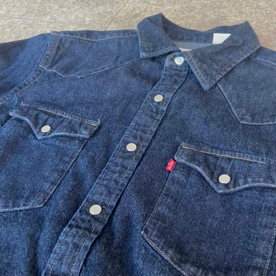 Levi's 웨스턴 데님 셔츠 상품이미지3
