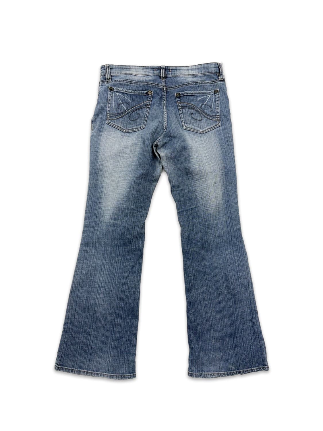 빈티지 와이드 부츠컷 데님 팬츠 상품이미지4