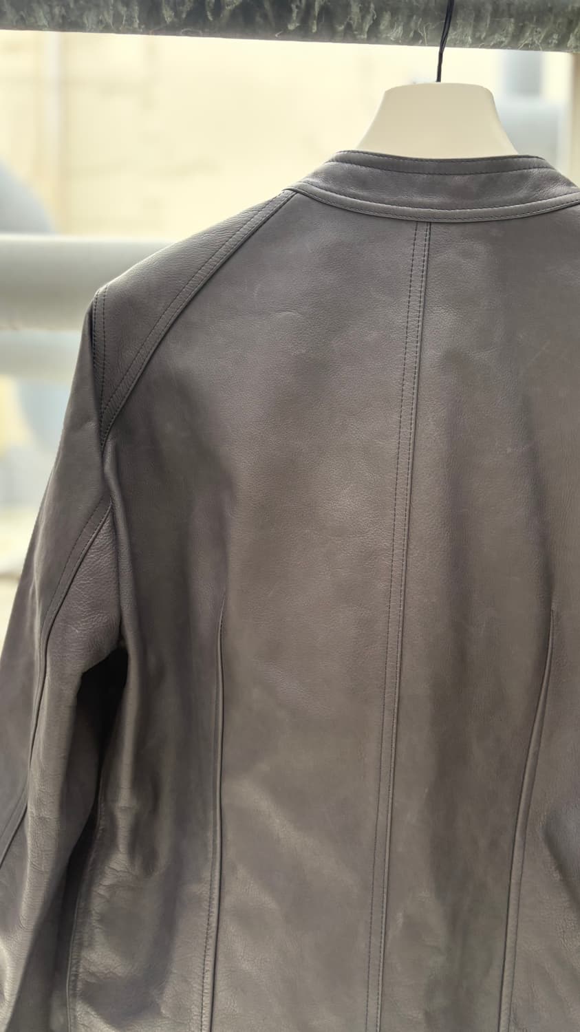 19SS 릭오웬스 인타르시아 레더 자켓 52 사이즈 상품이미지5