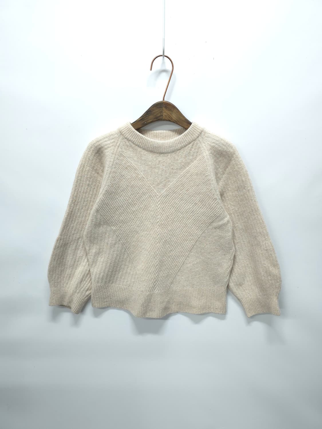 SYSTEM 아이보리 패턴니트 상품이미지1