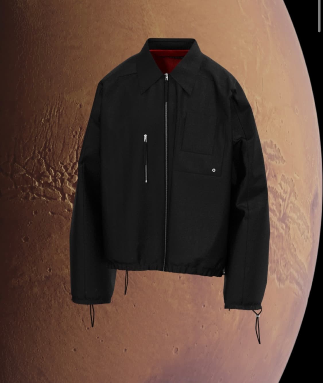 얼터드 퓨처 오버핏 셔츠 블랙자켓 상품이미지1