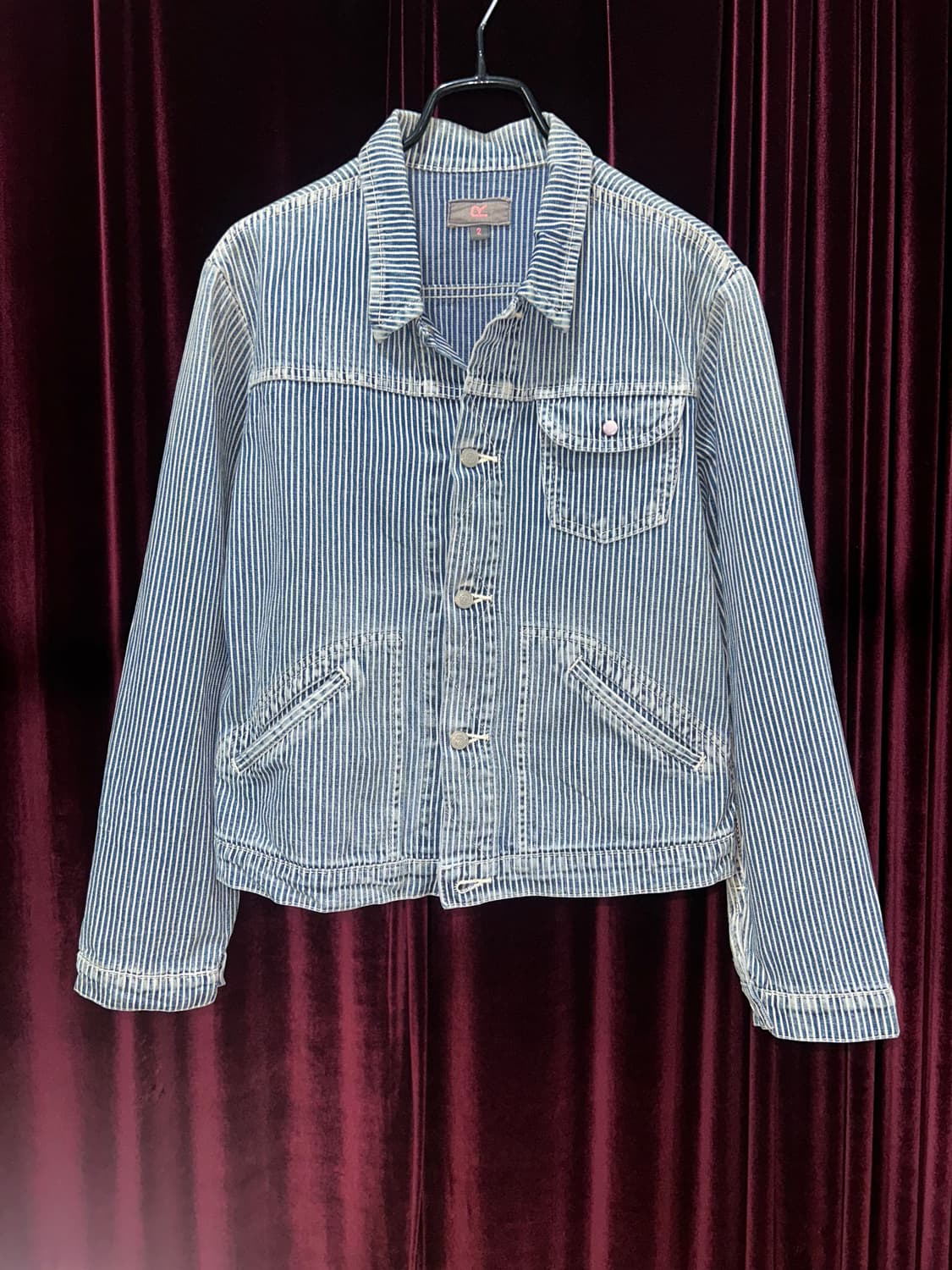 R by 45RPM hickory denim jacket 상품이미지1