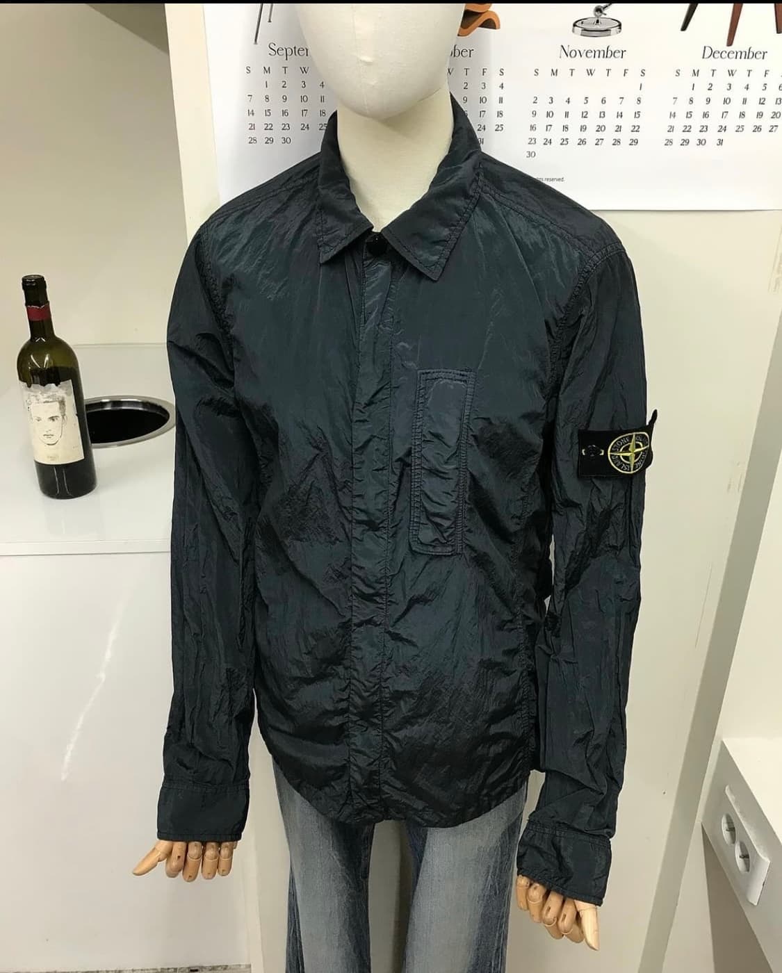 스톤아일랜드 메탈 나일론 자켓 상품이미지2