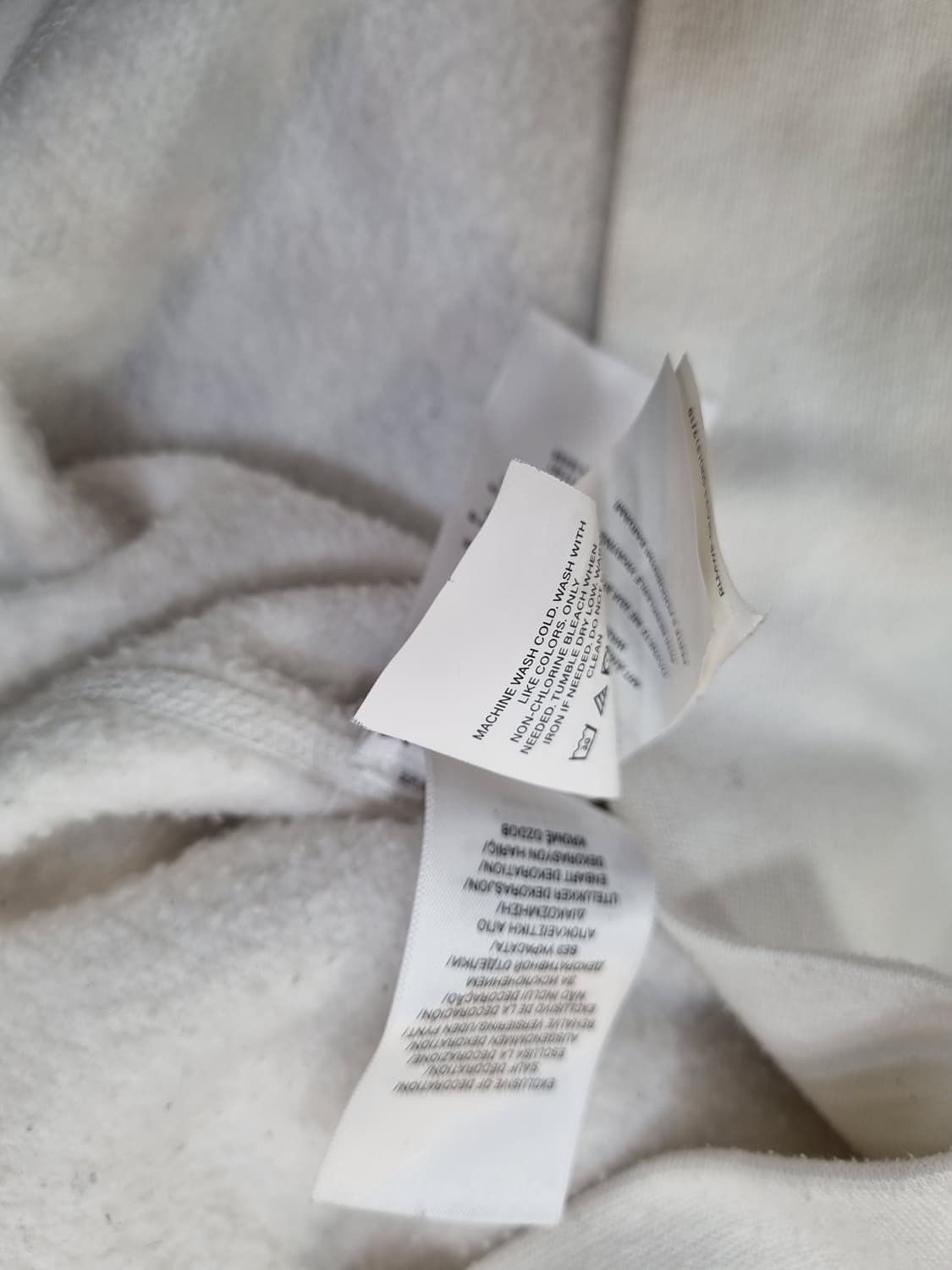 폴로 랄프로렌 화이트 맨투맨 L 상품이미지4