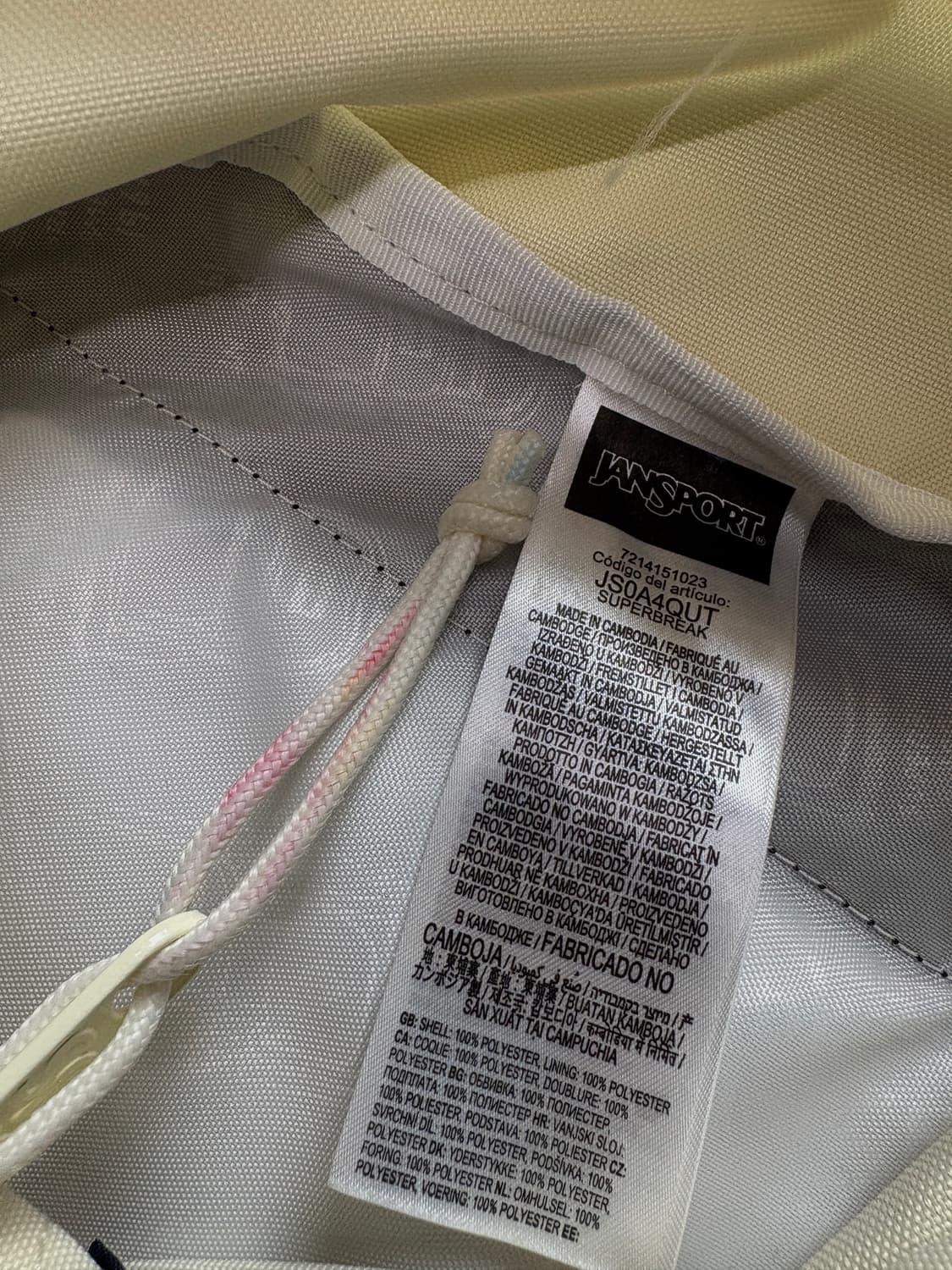 잔스포츠 슈퍼 브레이크 백팩 3583 상품이미지7