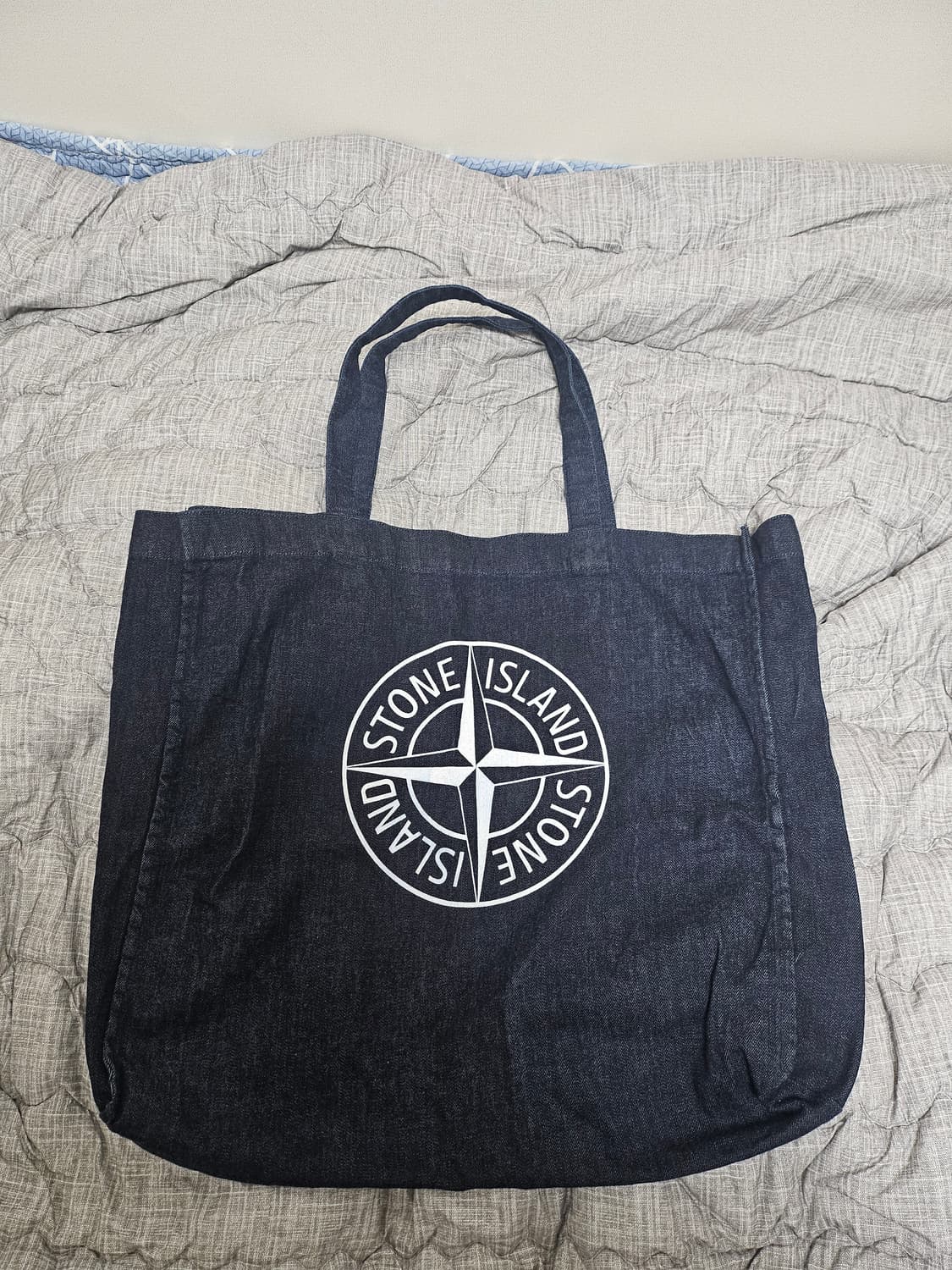 (새제품) 스톤아일랜드 데님 토트백(에코백) 상품이미지1