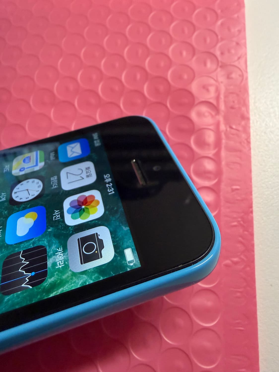 [5월6일 예약판매분] 아이폰 5c 블루 16기가 #5346 상품이미지6