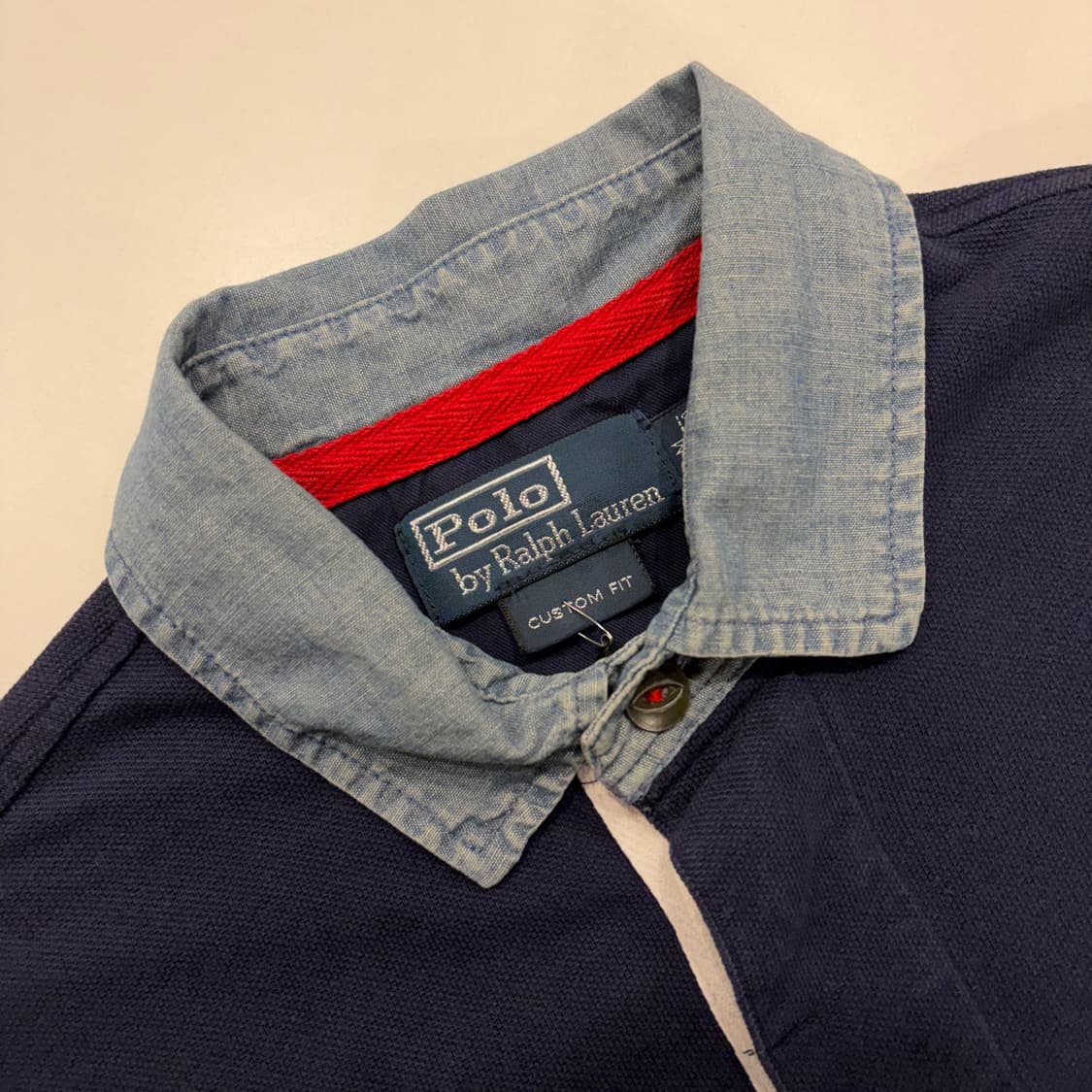 [M] 폴로 랄프로렌 네이비 USA 반팔 카라티 B228 상품이미지6