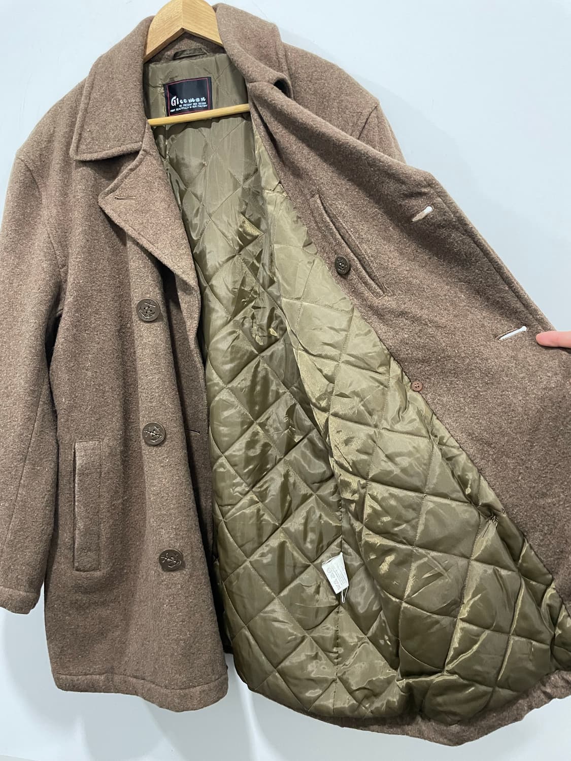 00‘s Jpn Gleeman 글리맨 울 피코트 상품이미지6