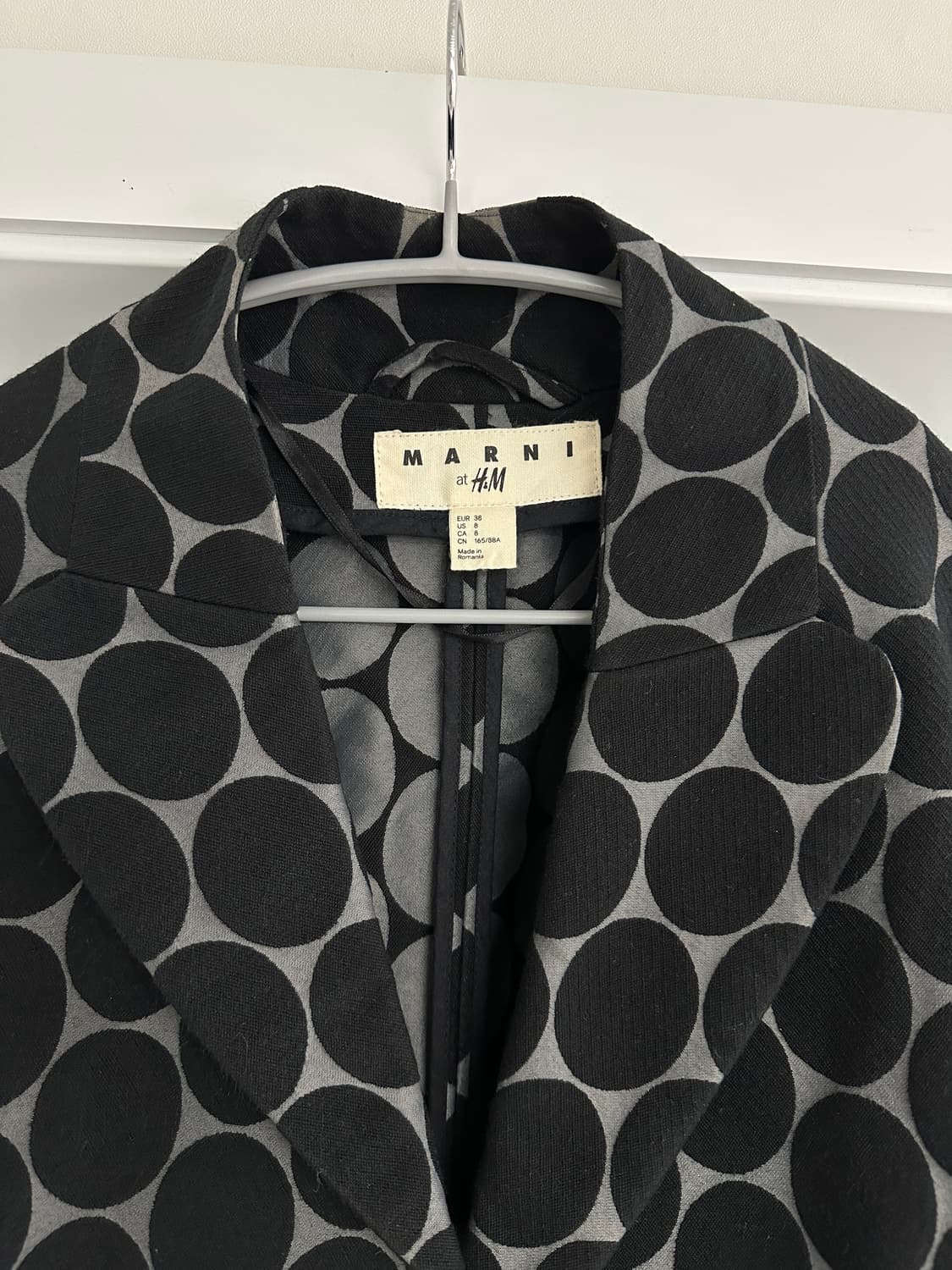 마르니 x H&M 도트 반팔 코트 38 상품이미지2