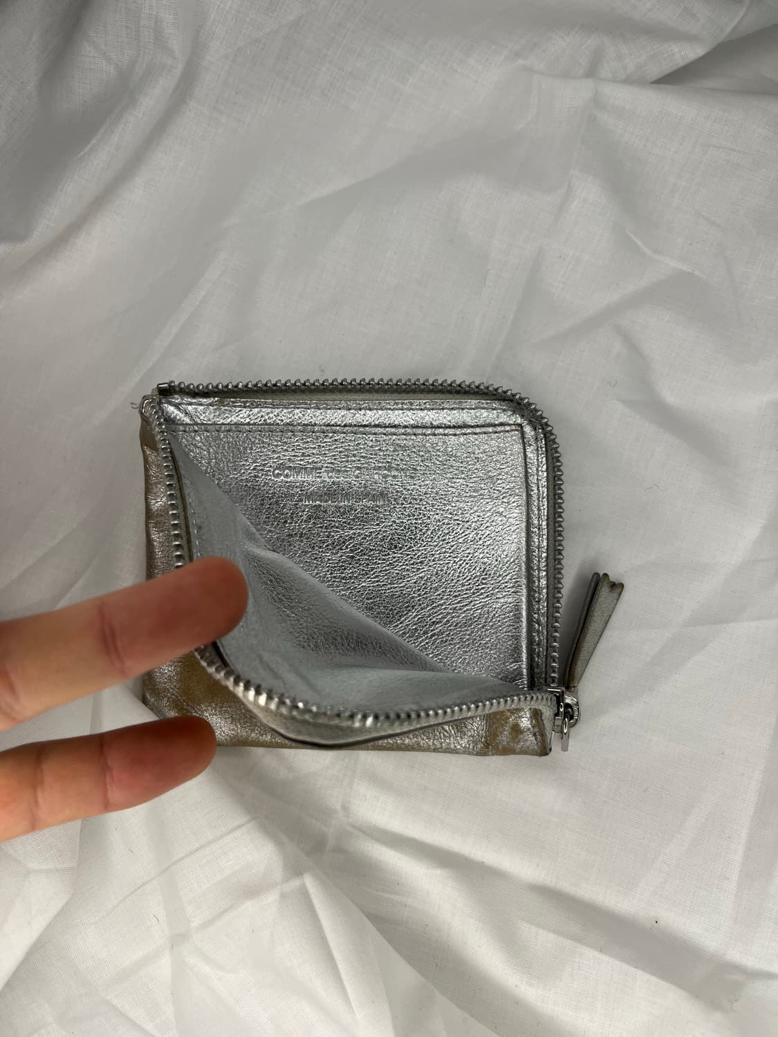Comme des Garcons Silver wallet 상품이미지3