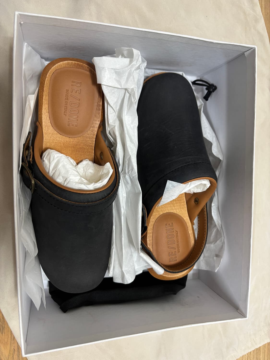 리던 가죽 뮬 클로그 상품이미지3