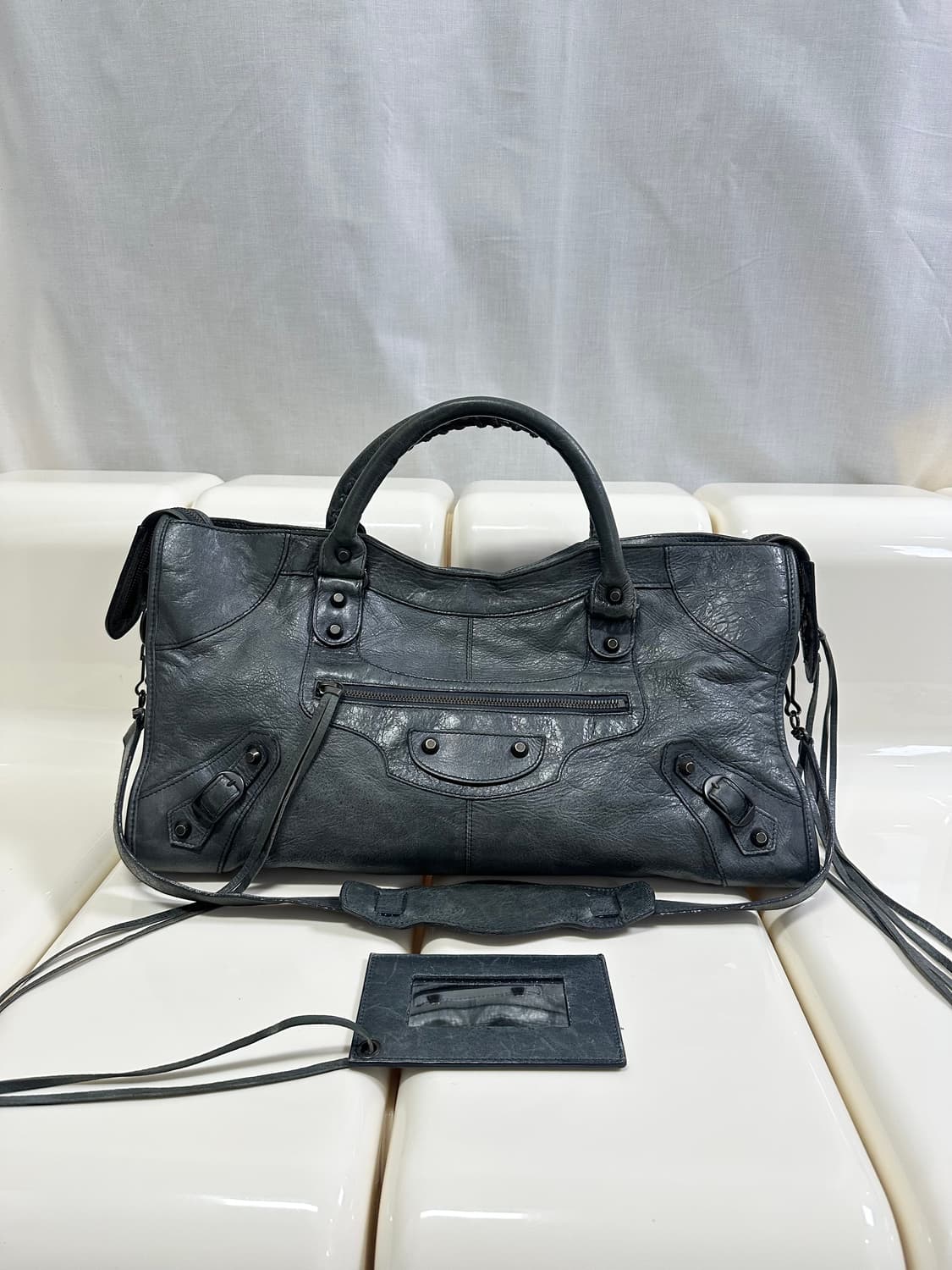 [A 정품] 발렌시아가 시티 모터백 파트타임 상품이미지1