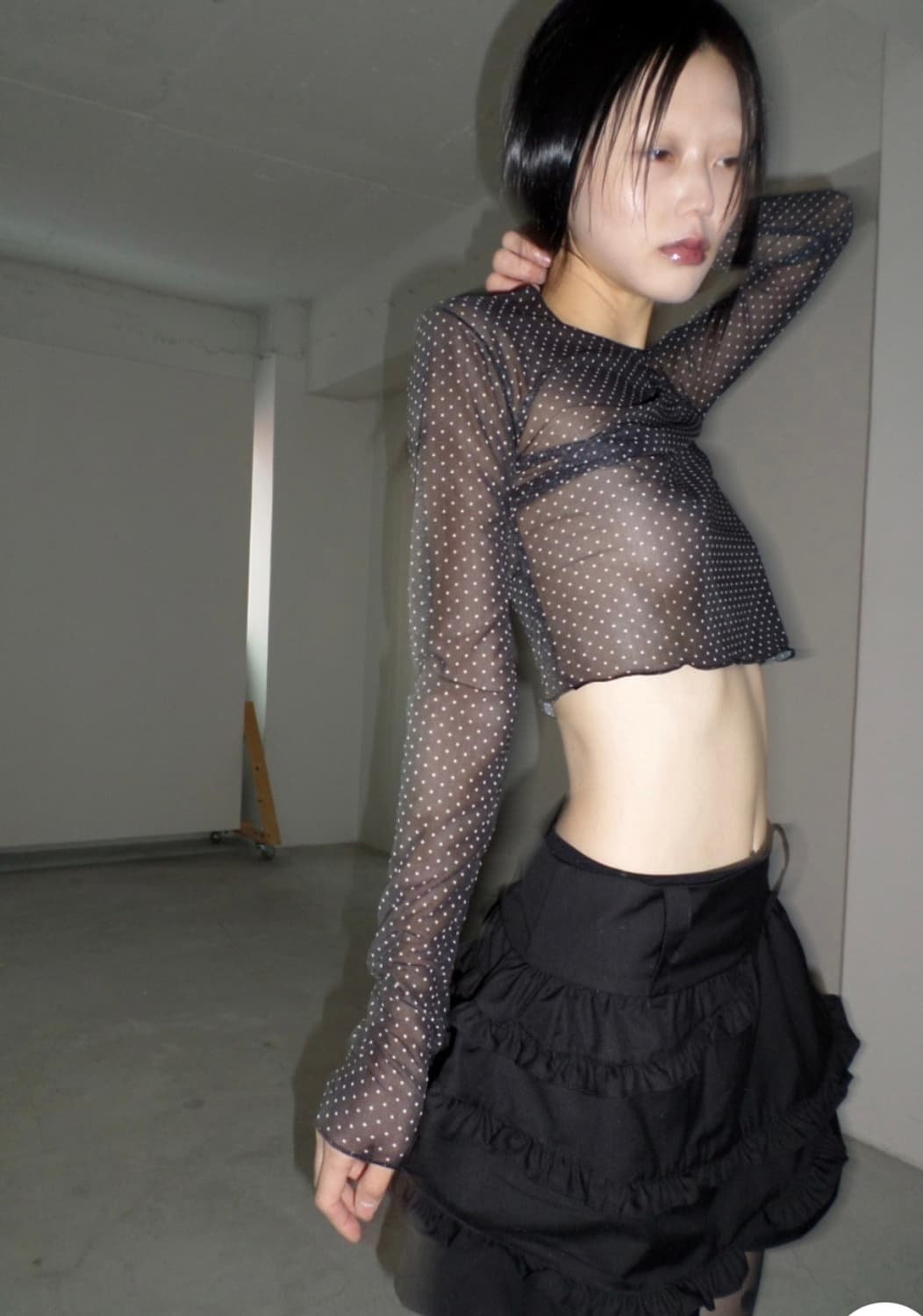 더에펠 페어리 프릴 플레어 미니스커트 상품이미지4