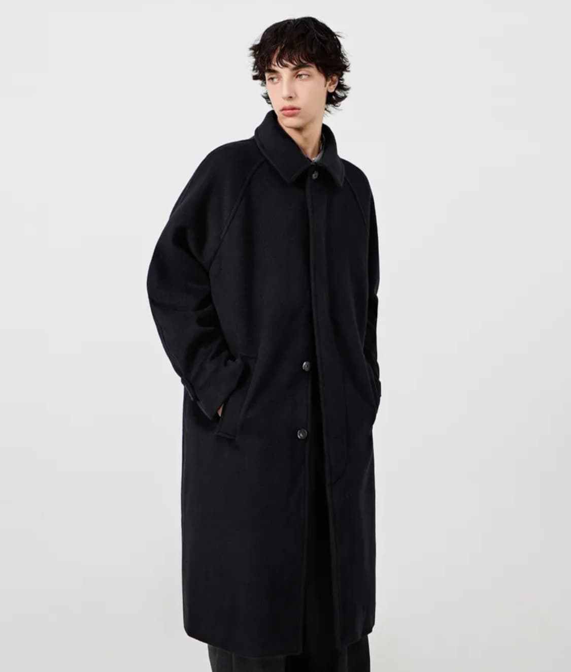 디미트리블랙 에센셜 캐시미어 발마칸 코트 상품이미지1