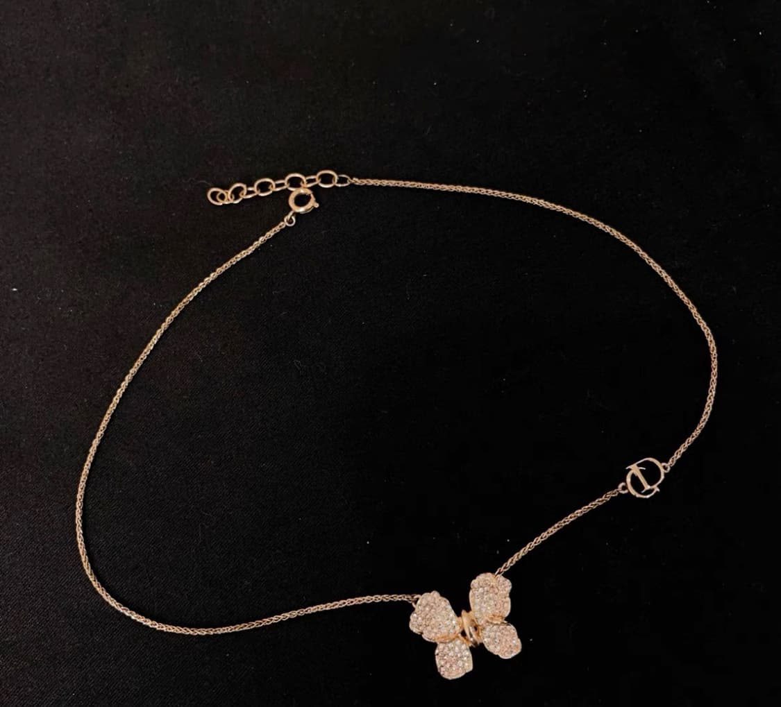 디올 나비 목걸이 상품이미지3