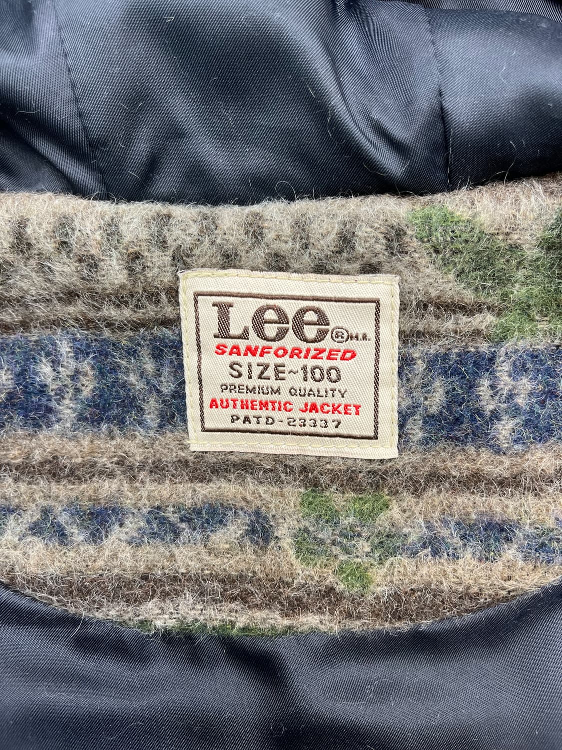 LEE 90's 페어아일 더플 코트 상품이미지8
